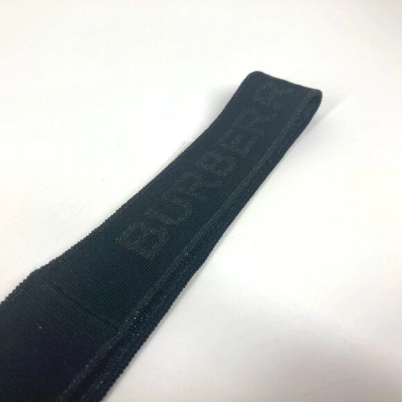 BURBERRY Logo Glitter Hair Accessories head band hair band Nylon Black main image 11